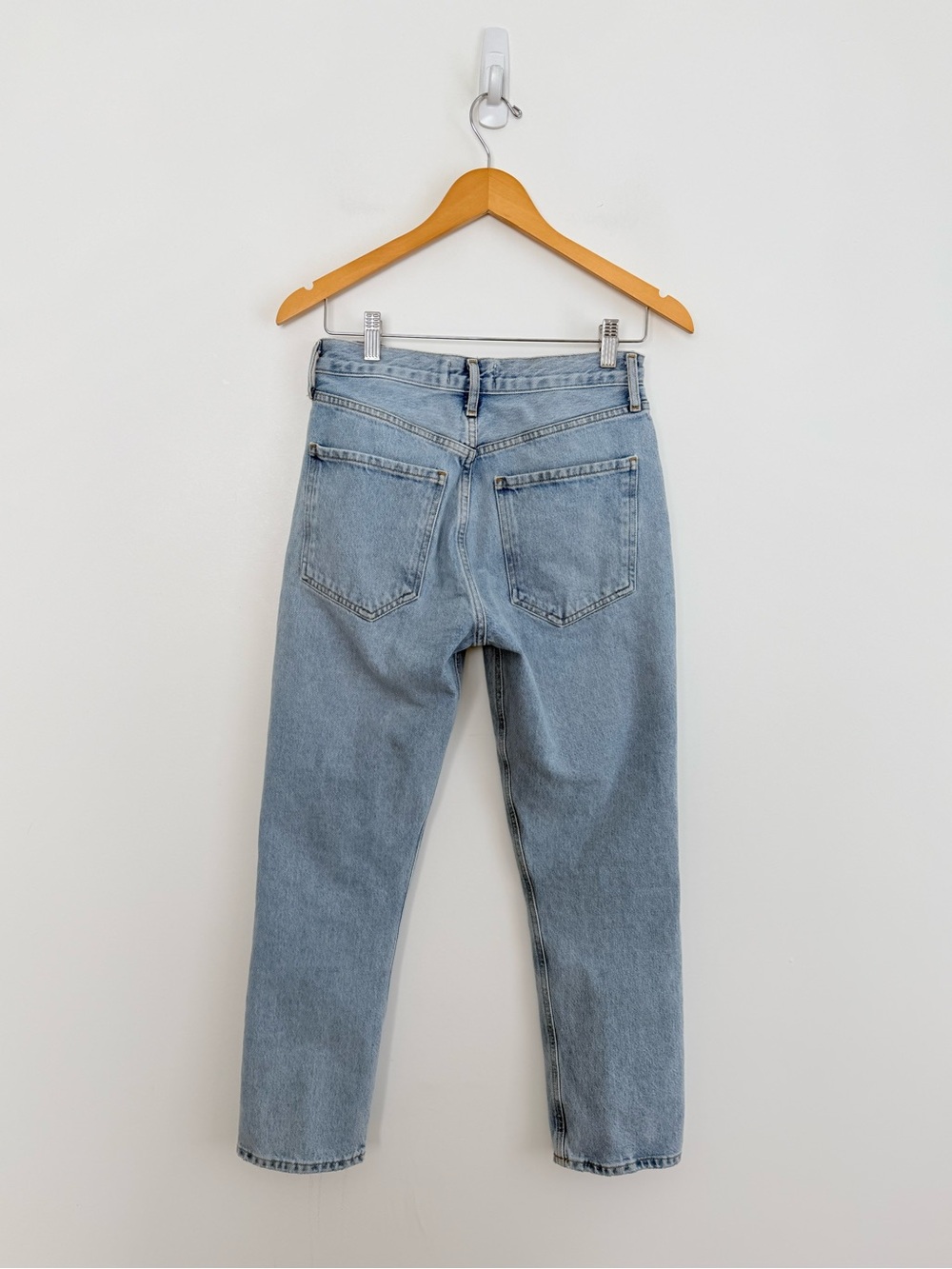 Agolde Riley High Rise Cropped Jeans - Picture 10 of 14